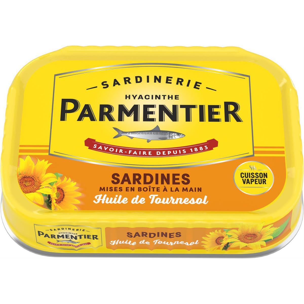 3019081238698 - Parmentier - Sardines à l'huile de tournesol