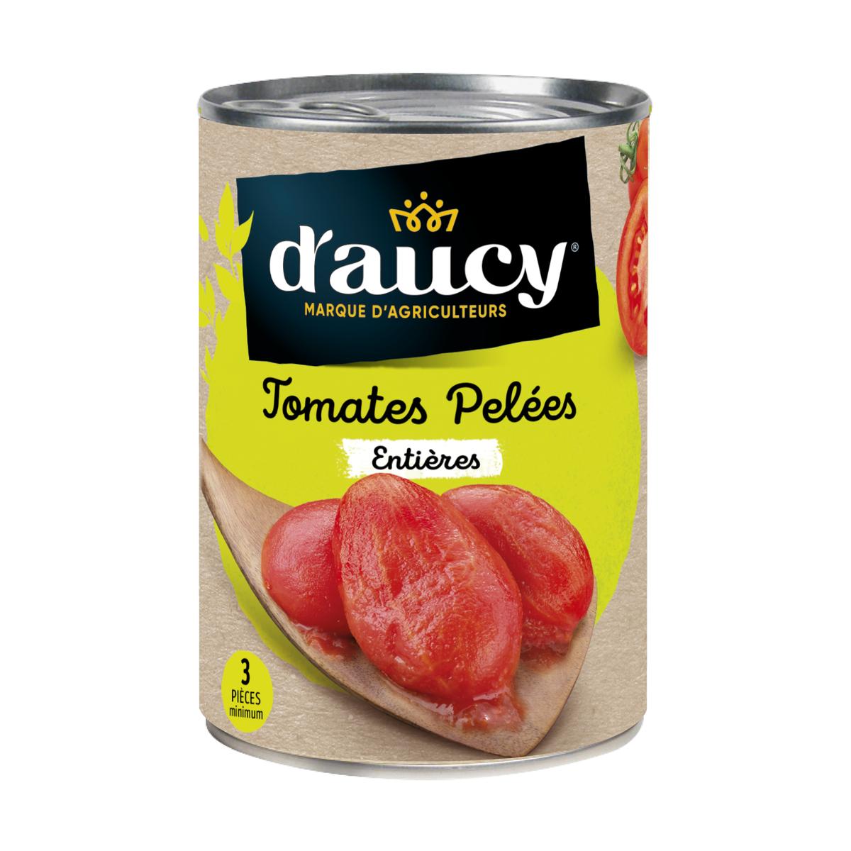 3017800008898 - D'aucy - Tomates Pelées Entières