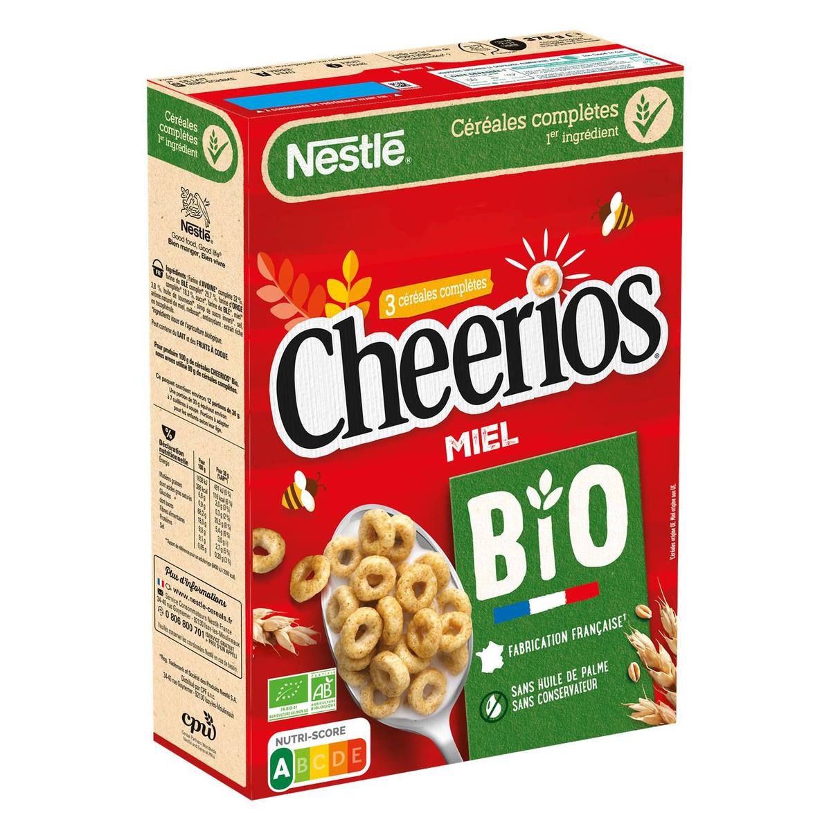7613036669498 - Cheerios - Céréales au Miel BIO
