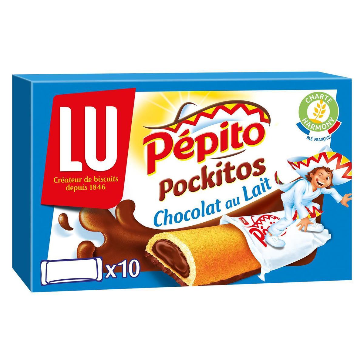 3017760329798 - Pépito - Pockitos Lait x10