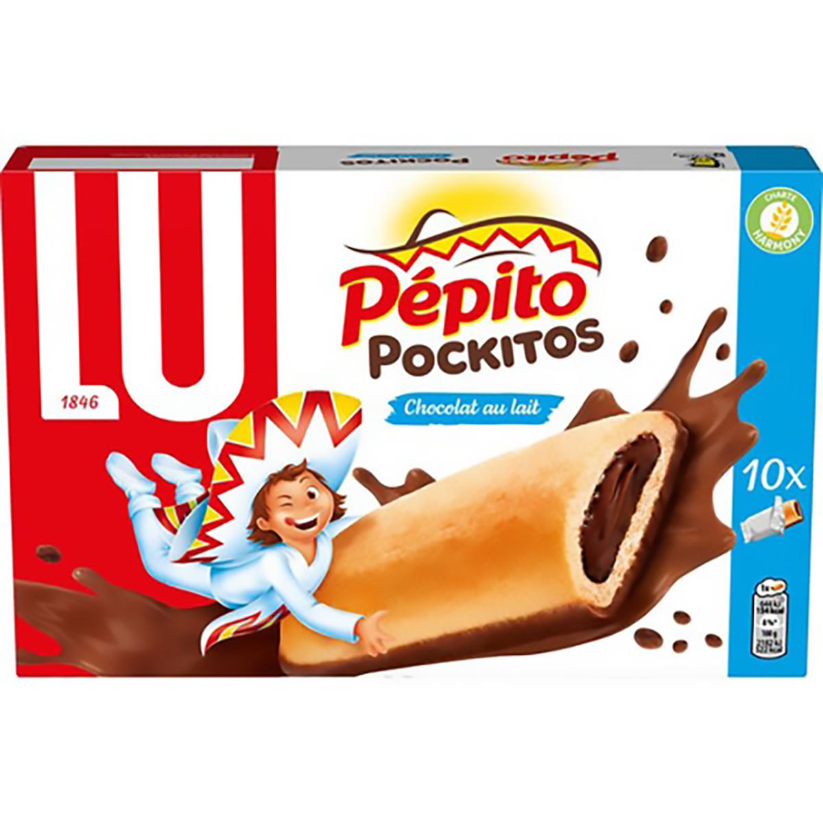 3017760329798 - Pépito - Pockitos Lait x10