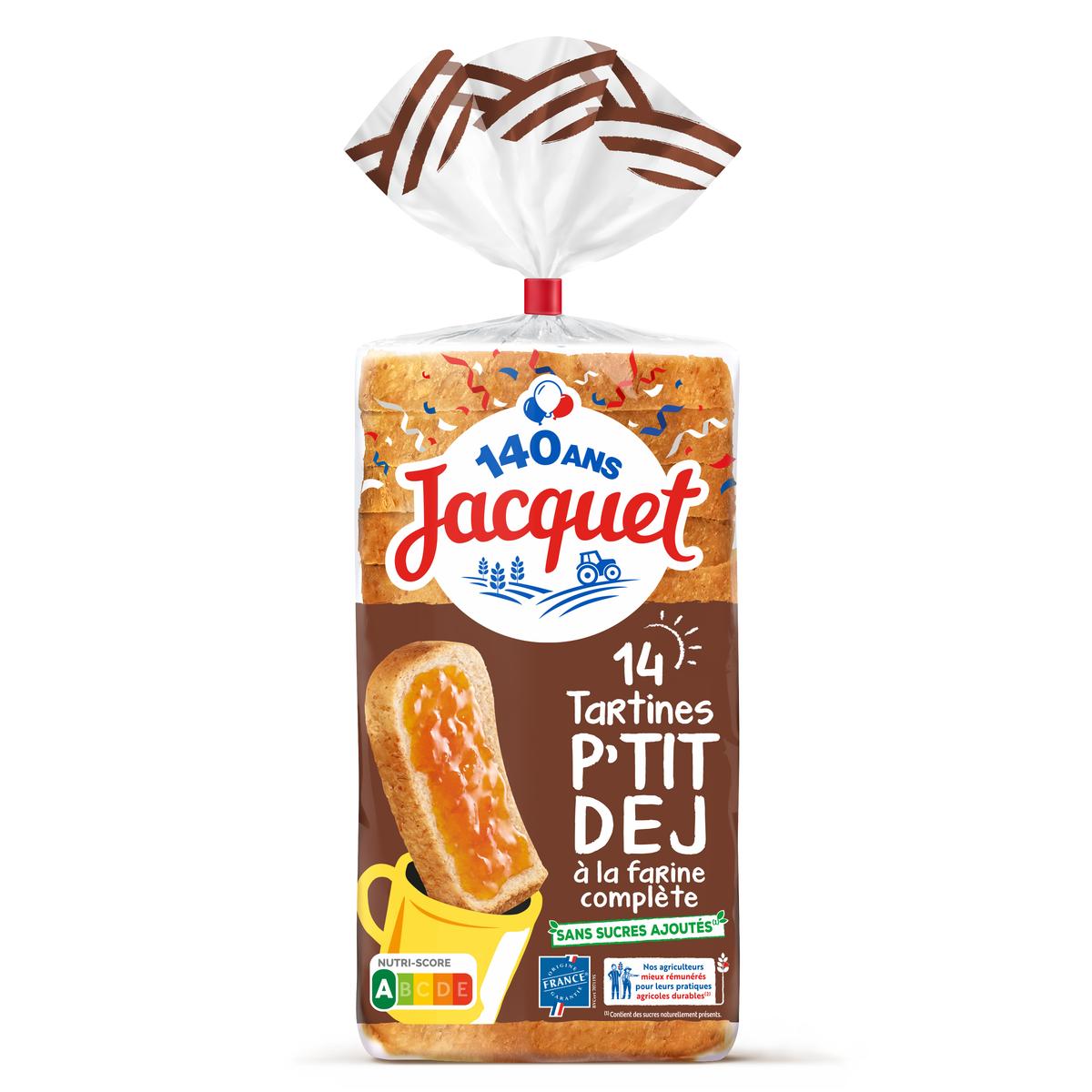 3029330069898 - Jacquet - Pain de Mie Complet Tartine P'tit Dej