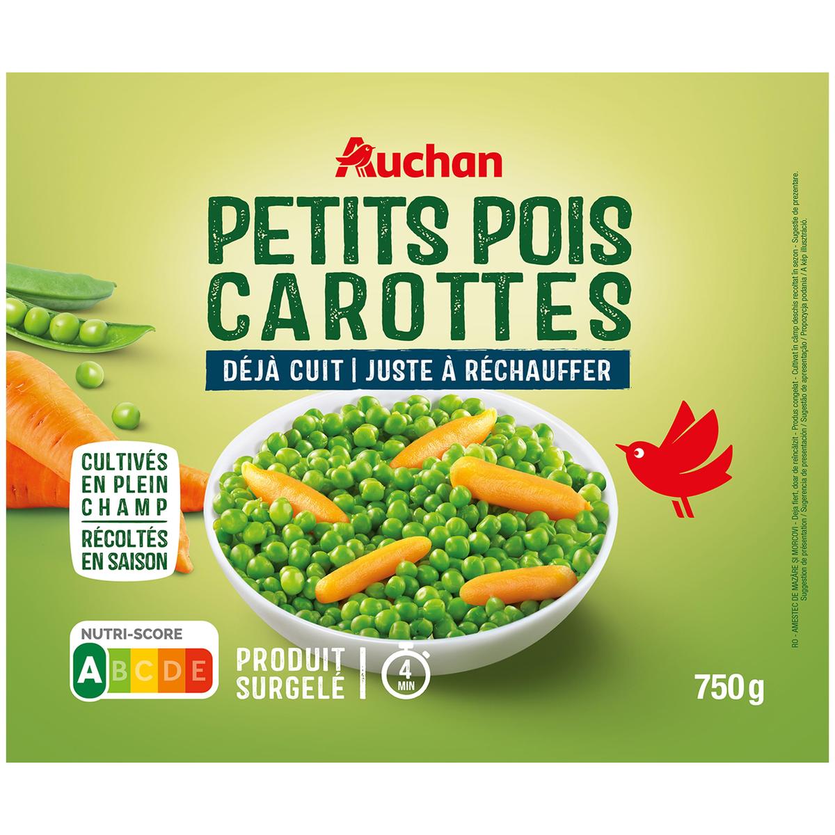 3596710470099 - Auchan - Petits pois carottes minute extra fins