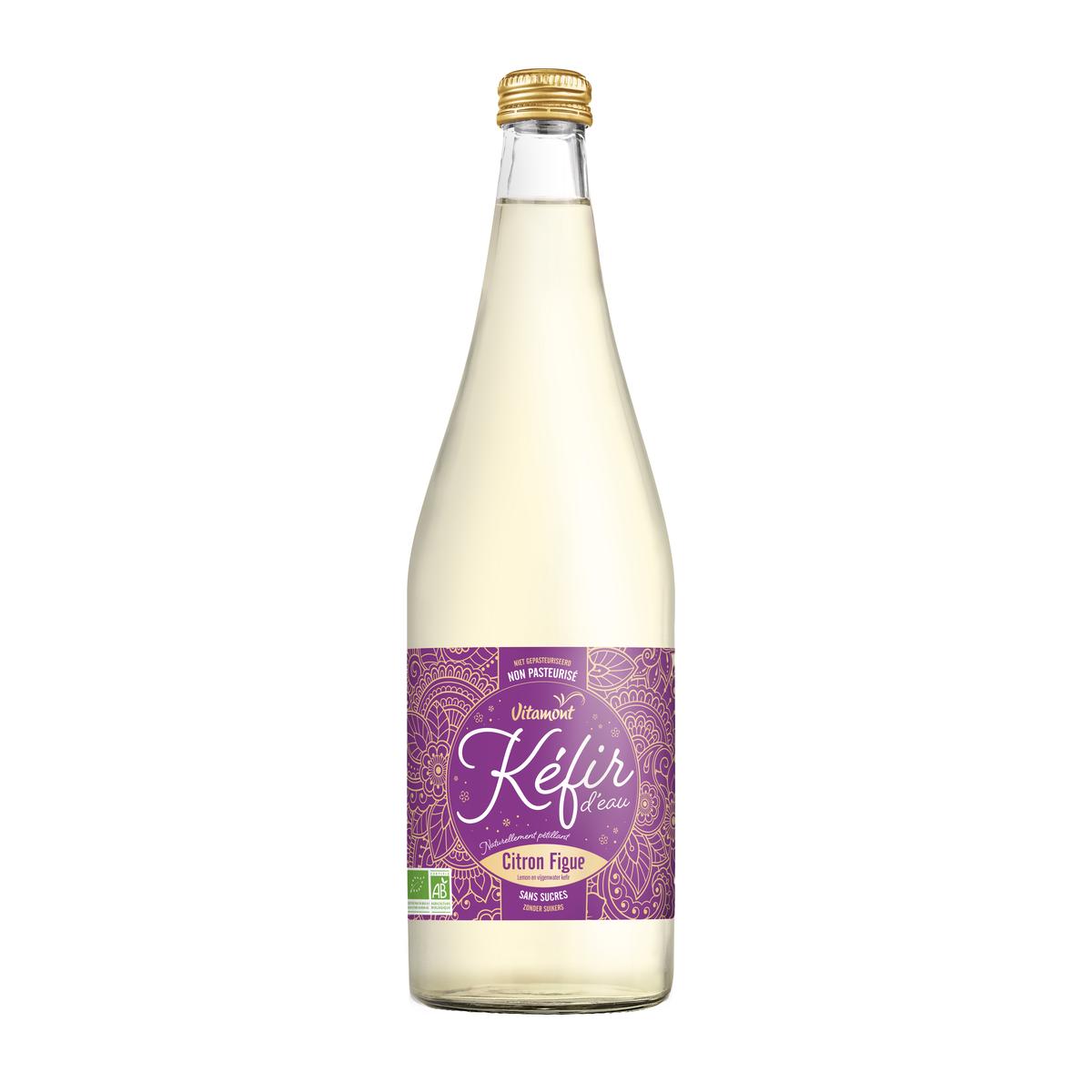 3289196810199 - Vitamont - Kéfir d'eau aux fruits bio - Citron Figue