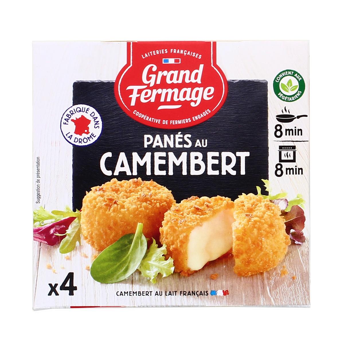 3523230050999 - Grand Fermage - Panés au camembert