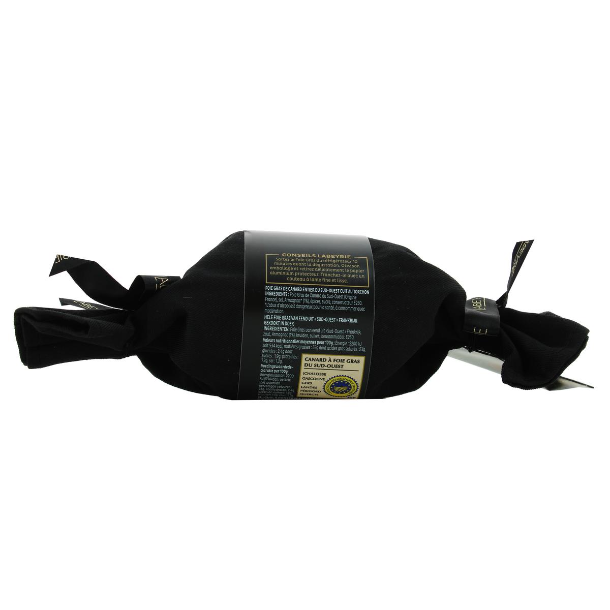 3033610031499 - Labeyrie - Foie Gras de Canard Entier au Torchon, 230g