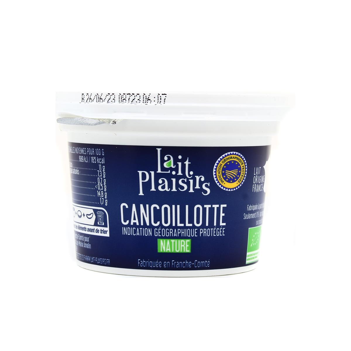 3760099533199 - Lait Plaisirs - Cancoillotte nature bio IGP