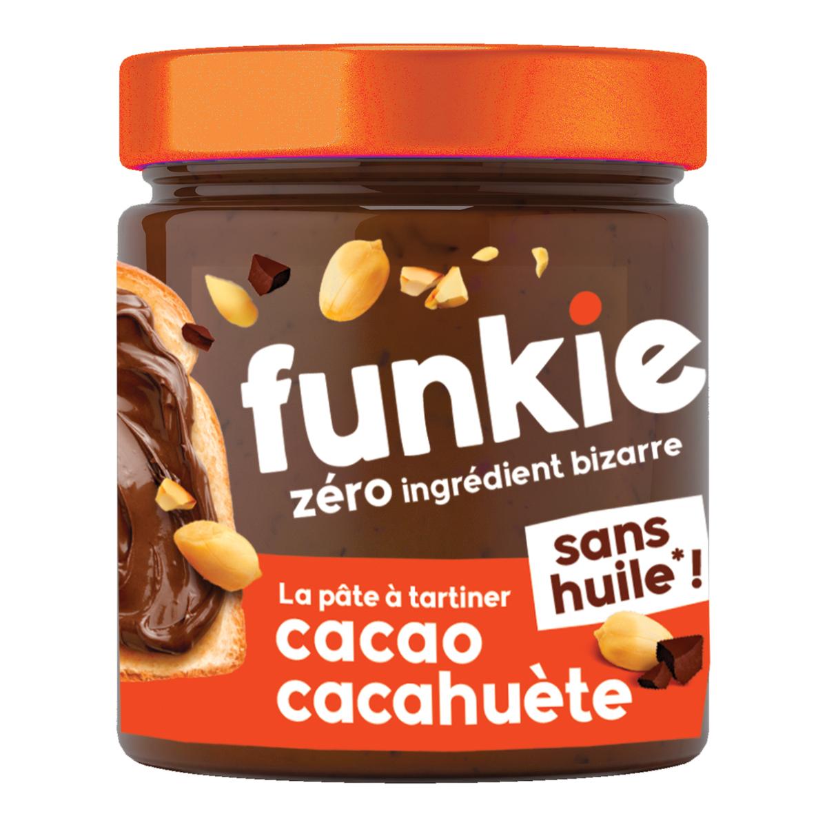 3770008009899 - Funkie - Pâte à Tartiner Cacao Cacahuètes Bio