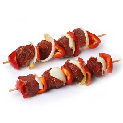 Leguelier Brochette de Boeuf Epicé, environ 2x200g