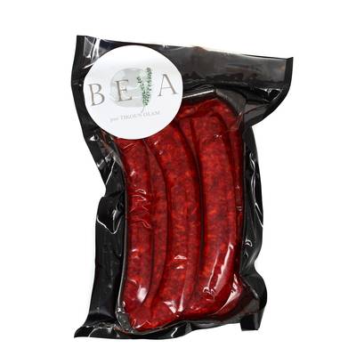 Maison Beya Merguez de Bœuf, Env 500g