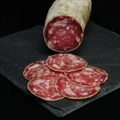 Le Chariot à fromages, Artisan Fromager Rosette à l'Ancienne, tranchée, environ 100g