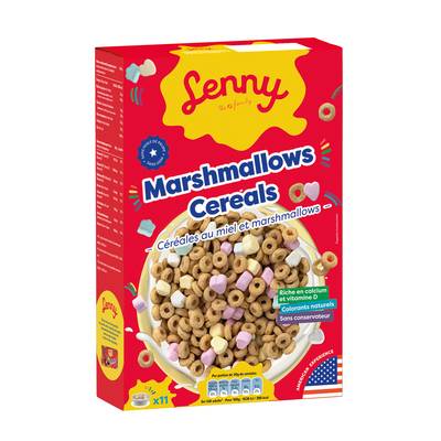 Lenny Céréales au Miel et Marshmallow, 325g