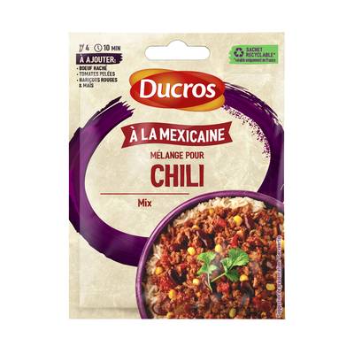 Ducros Mélange pour Chili Mexicain, 20g