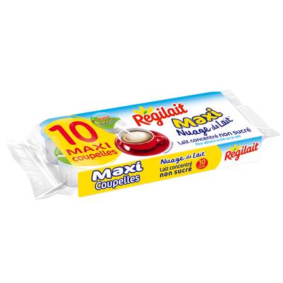 Régilait Nuage de Lait maxi coupelles, 10x14g