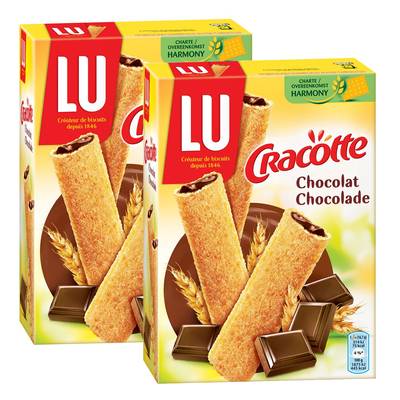 Lu Cracotte chocolat, 2x200g