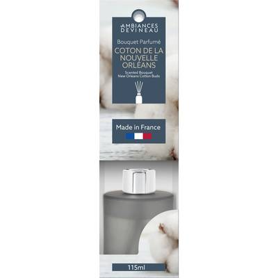 Ambiances Devineau Bouquet Déco Coton de la Nouvelle Orléans, 115ml