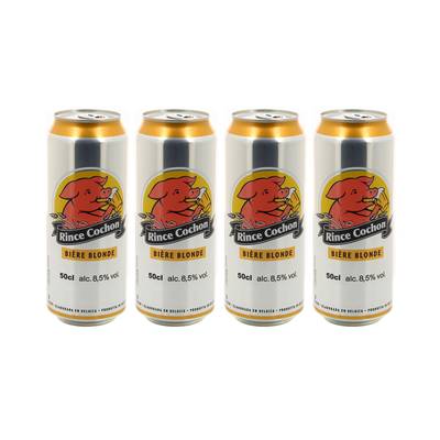 Rince Cochon Bière blonde 8.5°, 4x50cl