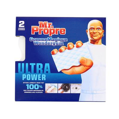 Mr Propre Gomme magique extra puissante, 2 pièces