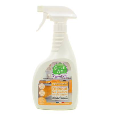Bulle Verte Dégraissant Cuisine Ecologique citron et de bergamote, 500ml