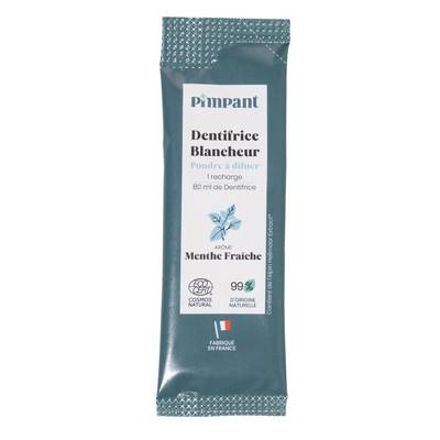 Pimpant Dentifrice blancheur, 1 recharge