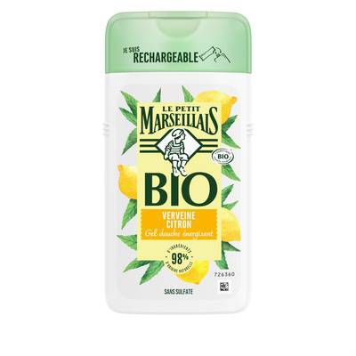 Le Petit Marseillais Gel Douche Bio Verveine Citron, 250Ml