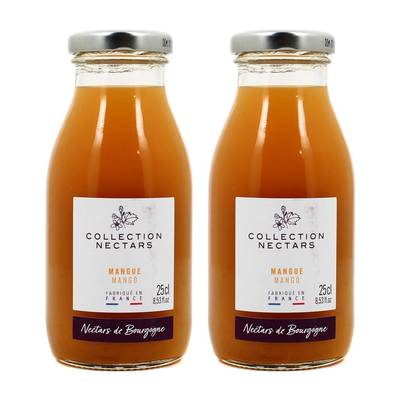 Nectars de Bourgogne Nectar de Mangue de l'île de la Réunion, 2x25cl