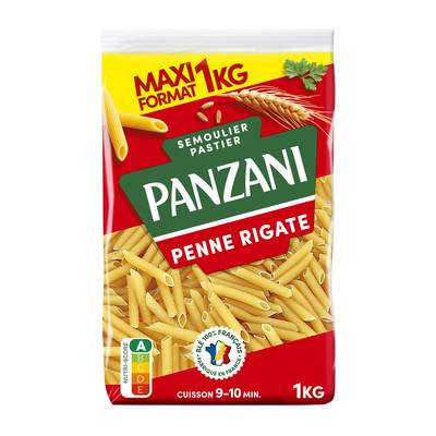 Panzani Pâtes Penne Rigate, 1kg