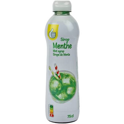Pouce Sirop de menthe, 75cl