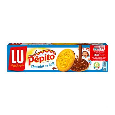 Lu Pépito Biscuit Chocolat au Lait 192G, 192g