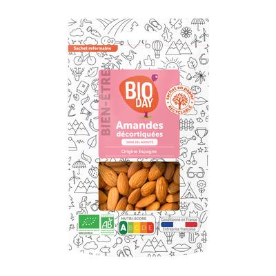 Bioday Amandes décortiquées bio, 250g