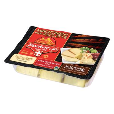 Pochat Raclette Nature Fumée Tomme, 660g