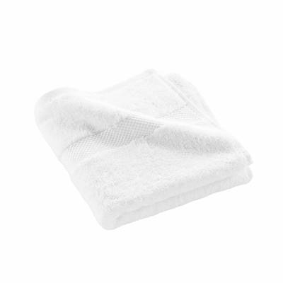 Douceur D Interieur Serviette de toilette éponge blanc, 50 x 90 cm