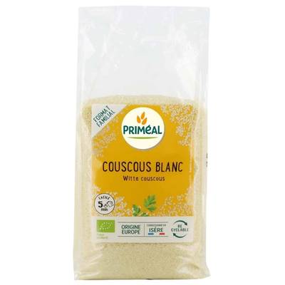 Priméal Couscous Blanc, Bio, 1kg