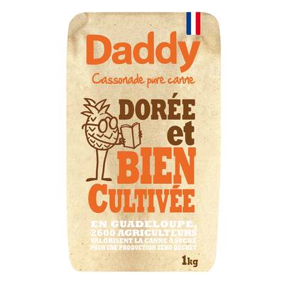 Daddy Sucre Cassonade pure canne, 1kg