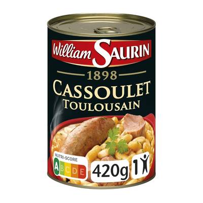 William Saurin 1898 Cassoulet Toulousain, 420g
