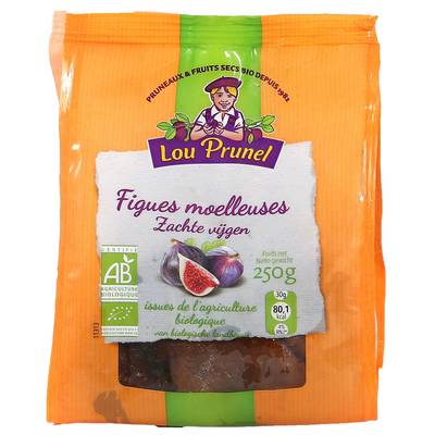 Lou Prunel Figues séchées moelleuses Bio, 250g