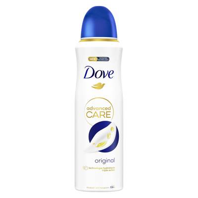 Dove Déodorant spray Anti-Transpirant Original Invisible Dry Advanced Care, 200ml