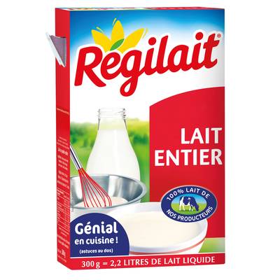 Régilait Lait en Poudre entier, 300g