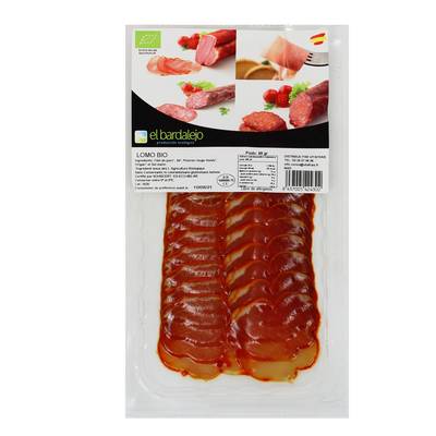 El Bardalejo Lomo, Filet de Porc Bio, 20 tranches - 80g