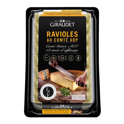 Giraudet Ravioles au Comté 18 mois AOP, 280g