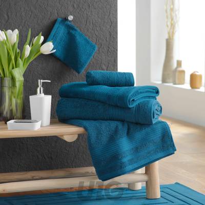 3574388015002 - Douceur D Interieur - Serviette Invité Saphir