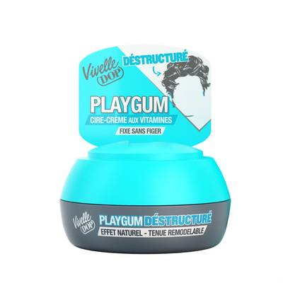 Vivelle Dop Cire coiffante playgum effet naturel destructuré, 80ml