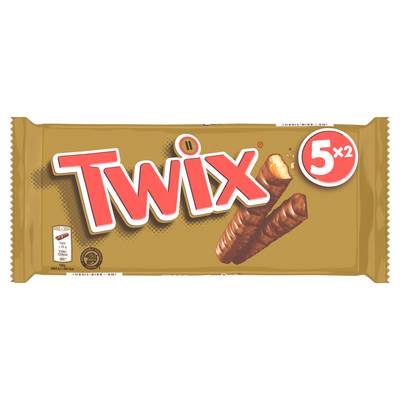 Twix Barre Chocolaté, 5x50g