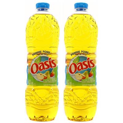 Oasis Pomme - poire, 2x2L