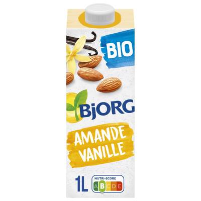 Bjorg Lait d'Amande Vanille Boisson Végétale Bio, 1L