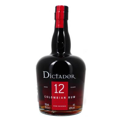 Dictador Rhum 12 ans 40°, 70cl