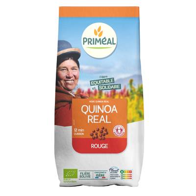 Priméal Quinoa rouge, bio, 500g