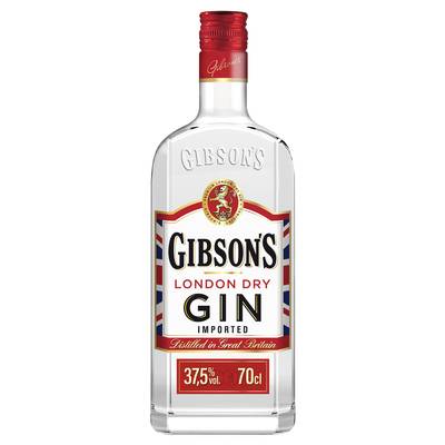 Gibson's London Dry Gin 37,5°, 70cl