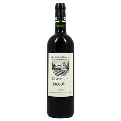 Saint Emilion Grand Cru AOC Réserve des Jacobins, 75cl