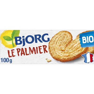 Bjorg Biscuits palmier bio, 100g
